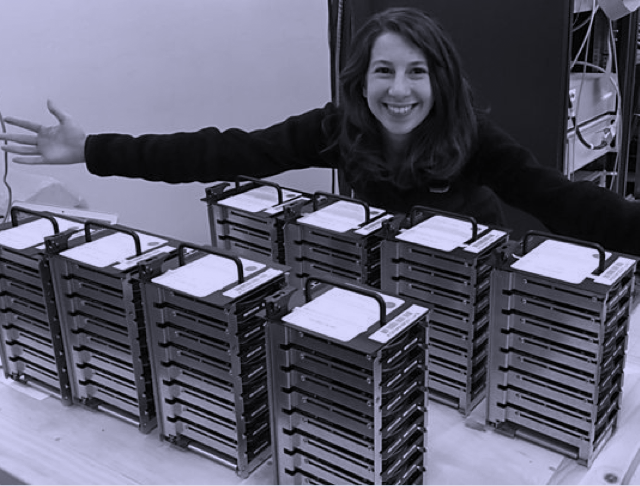 Foto de Katie Bouman, científica de la computación estadounidense que investiga sistemas para formación de imágenes por ordenador.